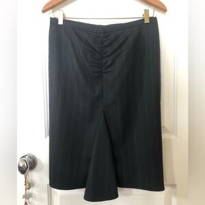 Rare Vintage BCBG Max Azaria Ruched Back w/Mermaid Tail Pencil Skirt